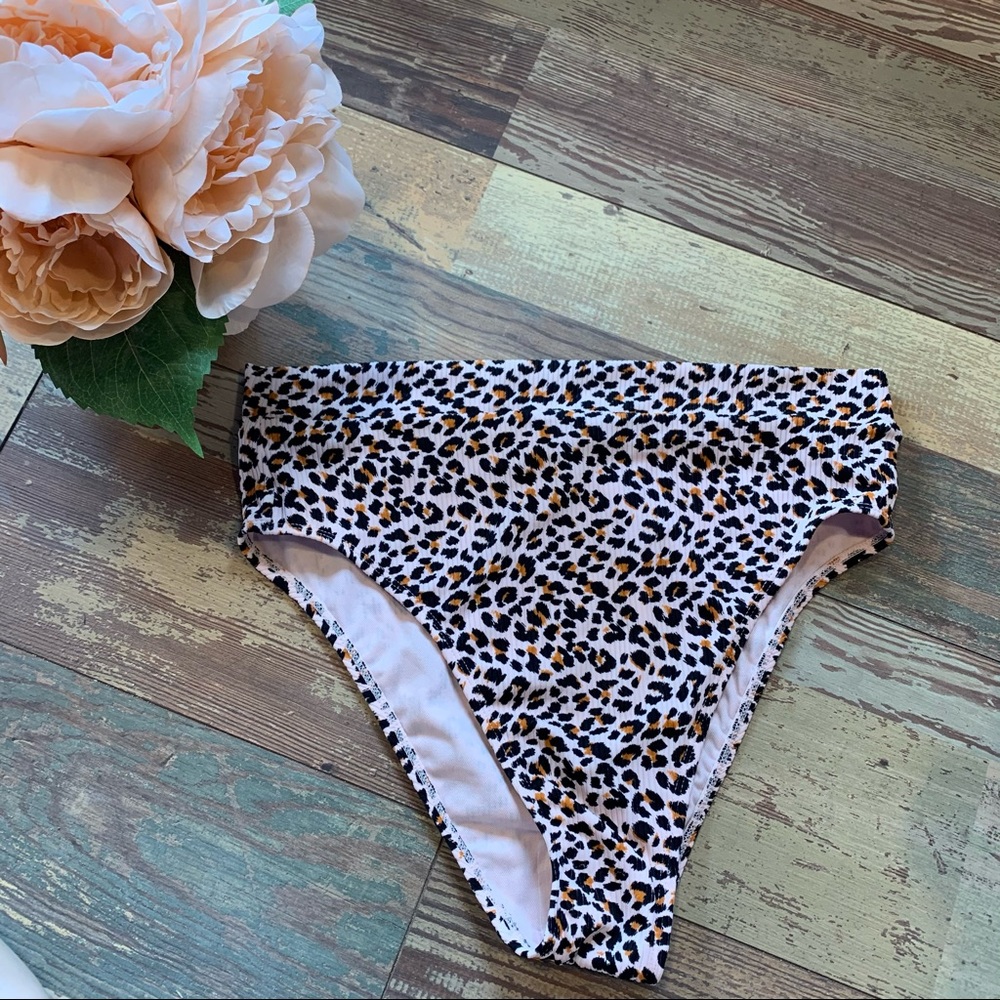 Leopard Print Bikini Bottom